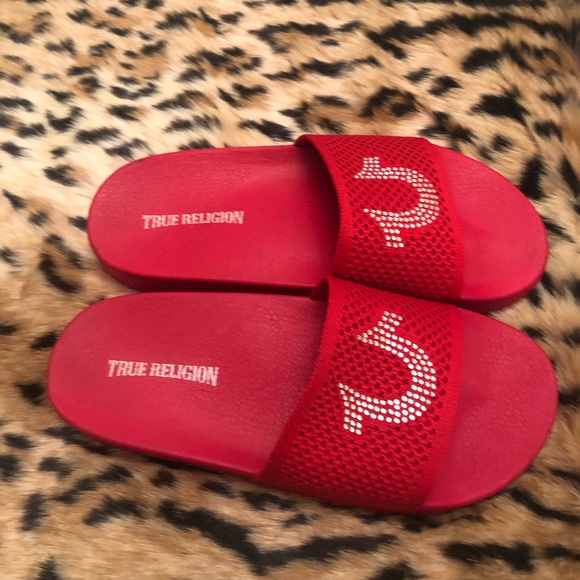 True Religion Lylah Women’s slides Size 7 - Picture 3 of 4